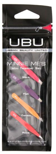 Urban Beauty United Set of 4 Mini Tweezers