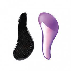 Detangler Brushes Hair Chrome Purple Detangler Brushes Hair Chrome Purple