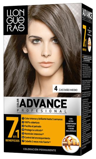 Advance Hair Color # 4-Colour Medium Brown