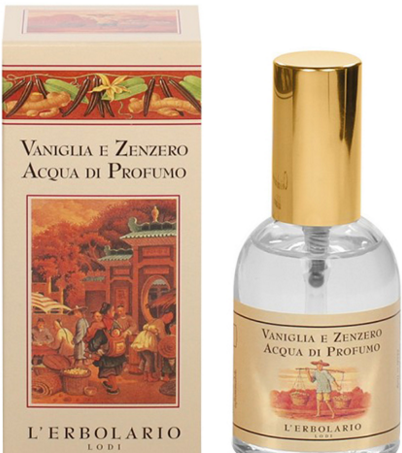 Vanilla and Ginger Perfume Water 50 ml