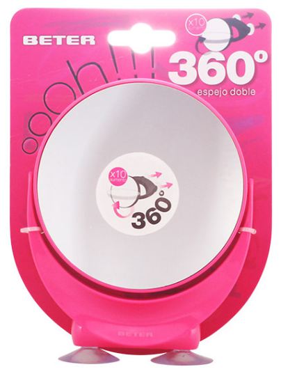Beter Oooh!!! 360 Double macro mirror with suction cups x10