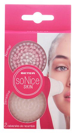 So Nice Skin Spare Head Facial Brush 2 Units So Nice Skin Spare Head Facial Brush 2 Units