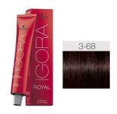 Royal Permanent Dye 3/68 Dark Chestnut brown red 60 ml