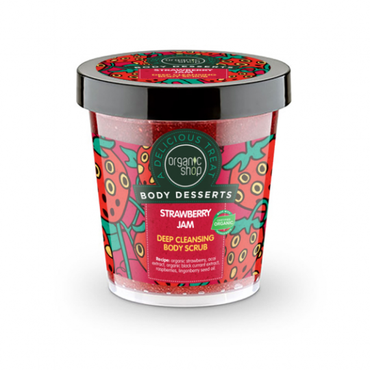 Strawberry Jam Deep Cleansing Body Scrub