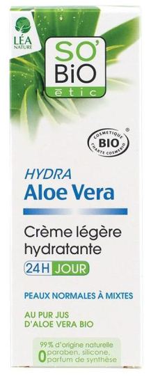 Hydra Aloe Vera Light Cream moisturizing 24h day 50 ml