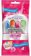 Extra 3 Beauty Disposable Shaver for Women - 4 Units