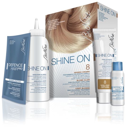 Shine On Hair Coloring Treatment 8 Light Blonde