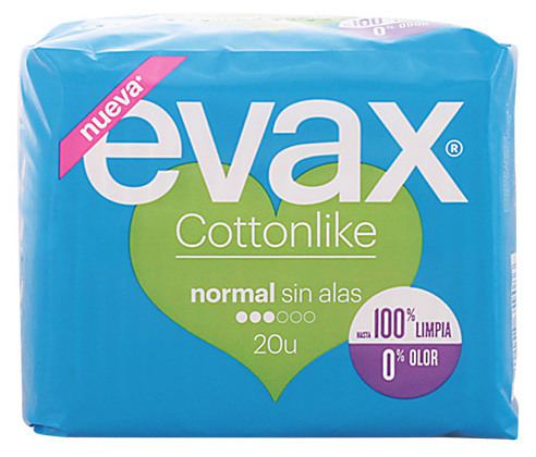 Cottonlike Normal Winged Compresses 20 uds