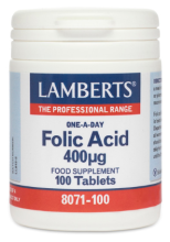 Folic Acid 100 Tablets 400µg