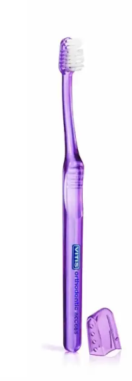 Vitis Orthodontic Toothbrush Pack V2 + Orthodontics Orthod 15 Ml