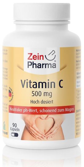 Vitamin C Buffered 500 mg 90 Capsules