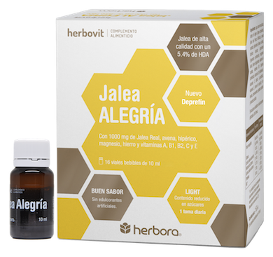 Herbovit Alegria Jelly 16 Drinkable Ampoules x 10 ml