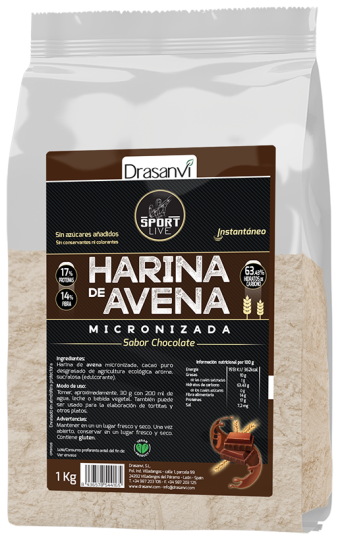Chocolate Sport Live Oatmeal 1 kg Chocolate Sport Live Oatmeal 1 kg