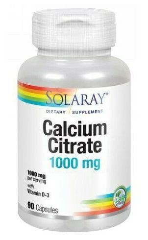 Calcium Citrate 1000 mg 90 Capsules