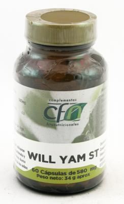 Wild Yam St 60 Capsules 580 mg
