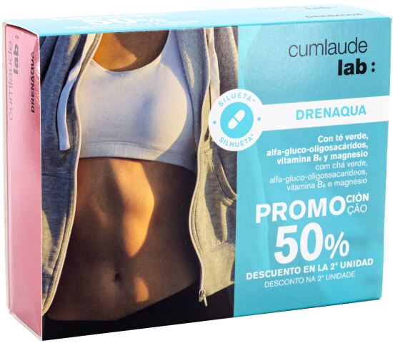 Cumlaude Lab Duplo Drenaqua 2x30 C&aacute;psulas