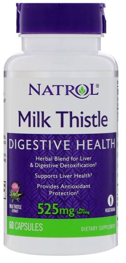 Milk Thistle 525 mg 60 capsules