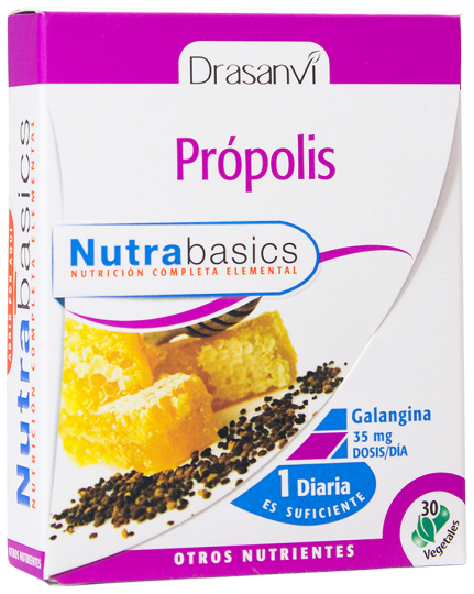 Propolis 30 capsules Nutrabasicos