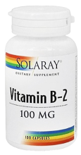 Vitamin B2 100 Vegetable Capsules 100 mg