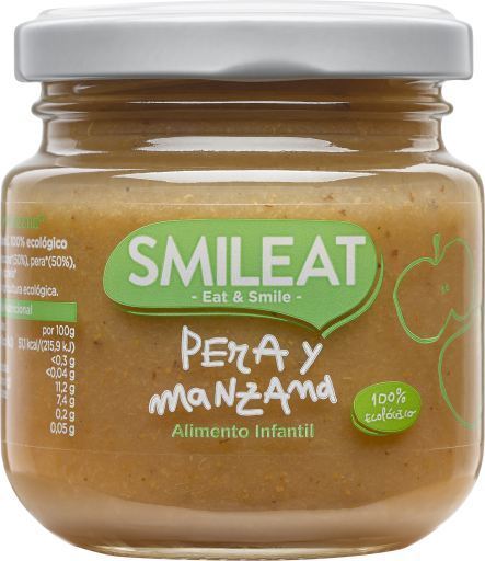Little Jar of Pear and Organic Apple 130 gr Little Jar of Pear and Organic Apple 130 gr