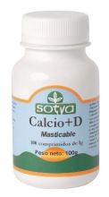 Calcium + Vitamin D 100 Chewable Tablets