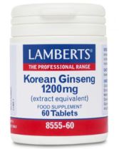 Korean Ginseng 60 Capsules 1200 mg Korean Ginseng 60 Capsules 1200 mg