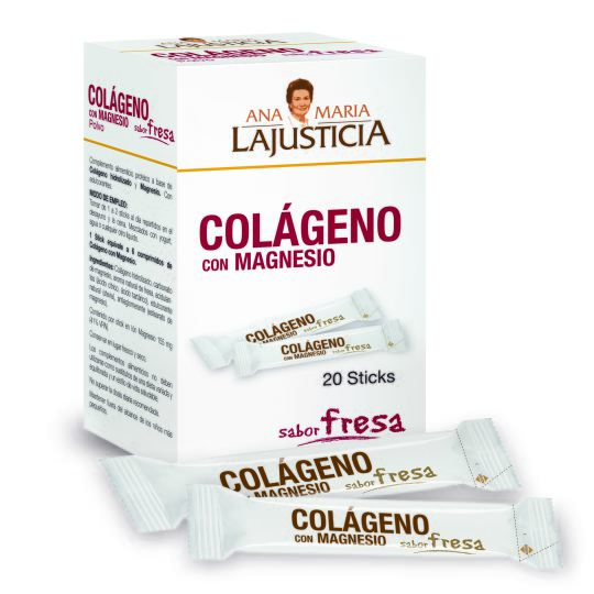 Collagen with Magnesium Strawberry Flavor 20 Sticks