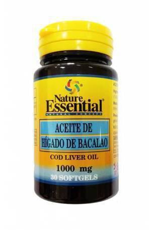 Cod Liver Oil 1000 Mg. 30 Pearls