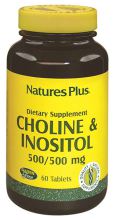 Choline + Inositol 500mg. 60 Pearls