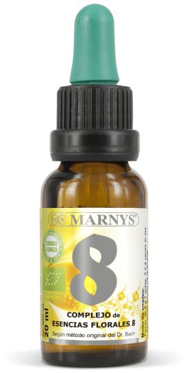 Organic Flower Complex Formula 8 Daring-Dosage 20 ml Organic Flower Complex Formula 8 Daring-Dosage 20 ml