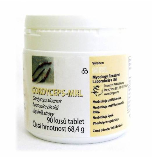 Cordyceps-Mrl 500Mg. 90Tabl. Cordyceps-Mrl 500Mg. 90Tabl.