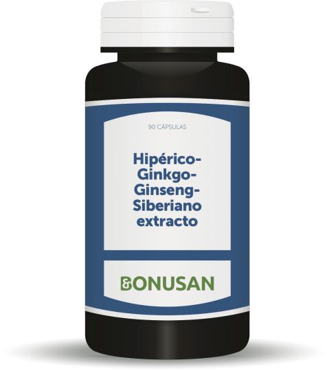Hyperico-Ginkgo-Siberian Ginseng Extract 90 Capsules Hyperico-Ginkgo-Siberian Ginseng Extract 90 Capsules