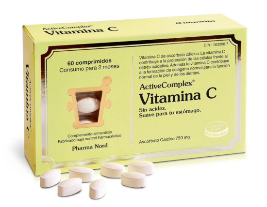 Activecomplex Vit.C 60COMP calcium ascorbate. Activecomplex Vit.C 60COMP calcium ascorbate.