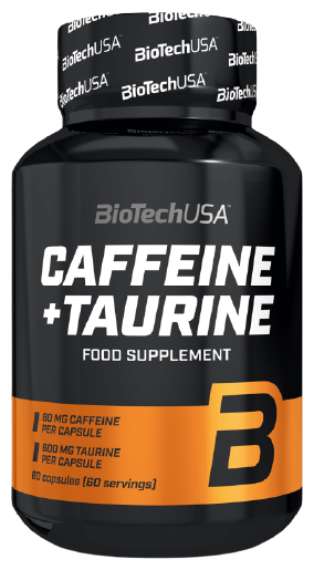 BiotechUSA Caffeine & Taurine 60 capsules