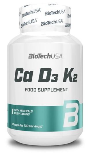 BiotechUSA Ca D3 K2 90 capsules