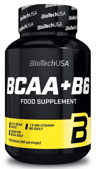 BCAA + B6 100 tablets BCAA + B6 100 tablets